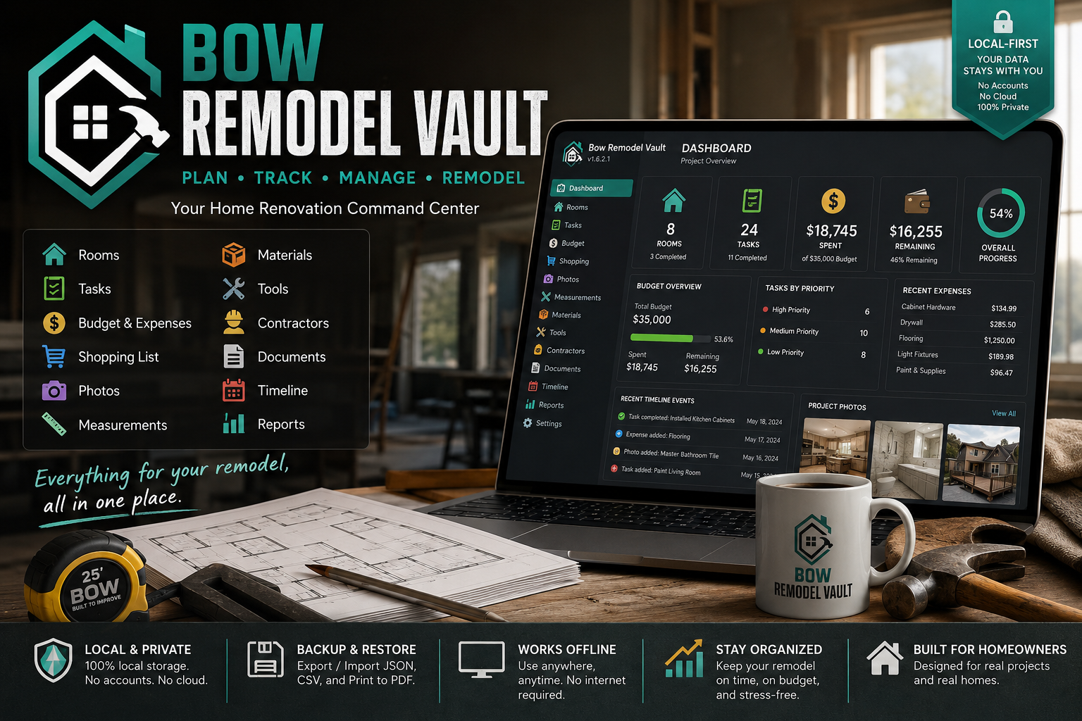 Bow Remodel Vault artwork